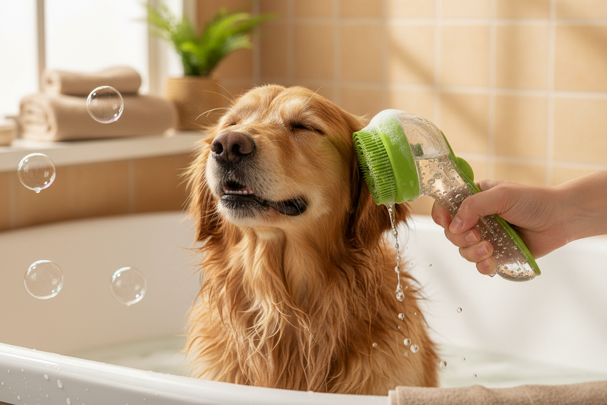 Suds Up™ Bath Brush for Dogs & Cats